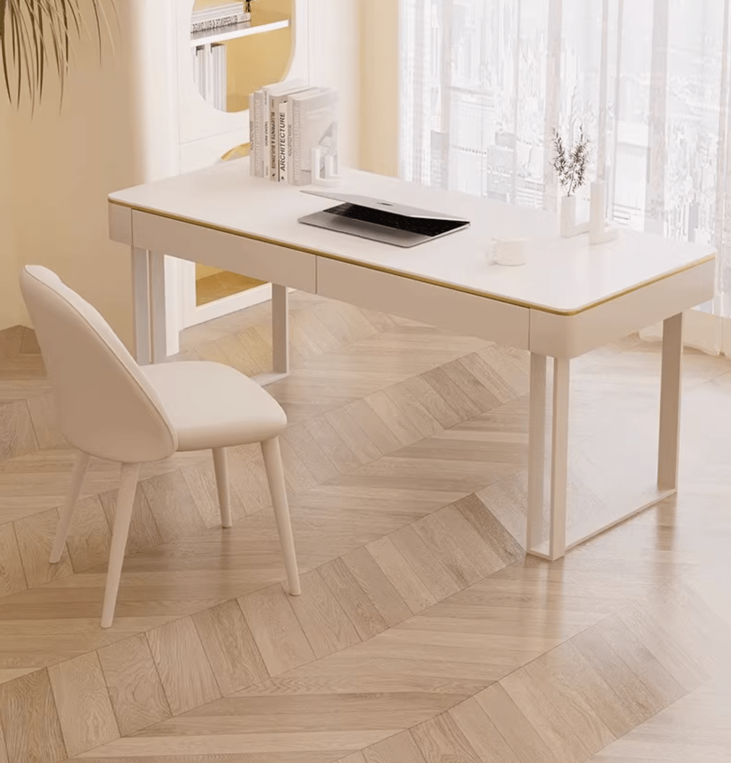 Max Office Desk - Sintered Stone