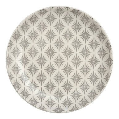 Maya Grey And White 12 Pc Dinner Set