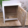 Mehira Mango Wood Bedside Cabinet Antique White