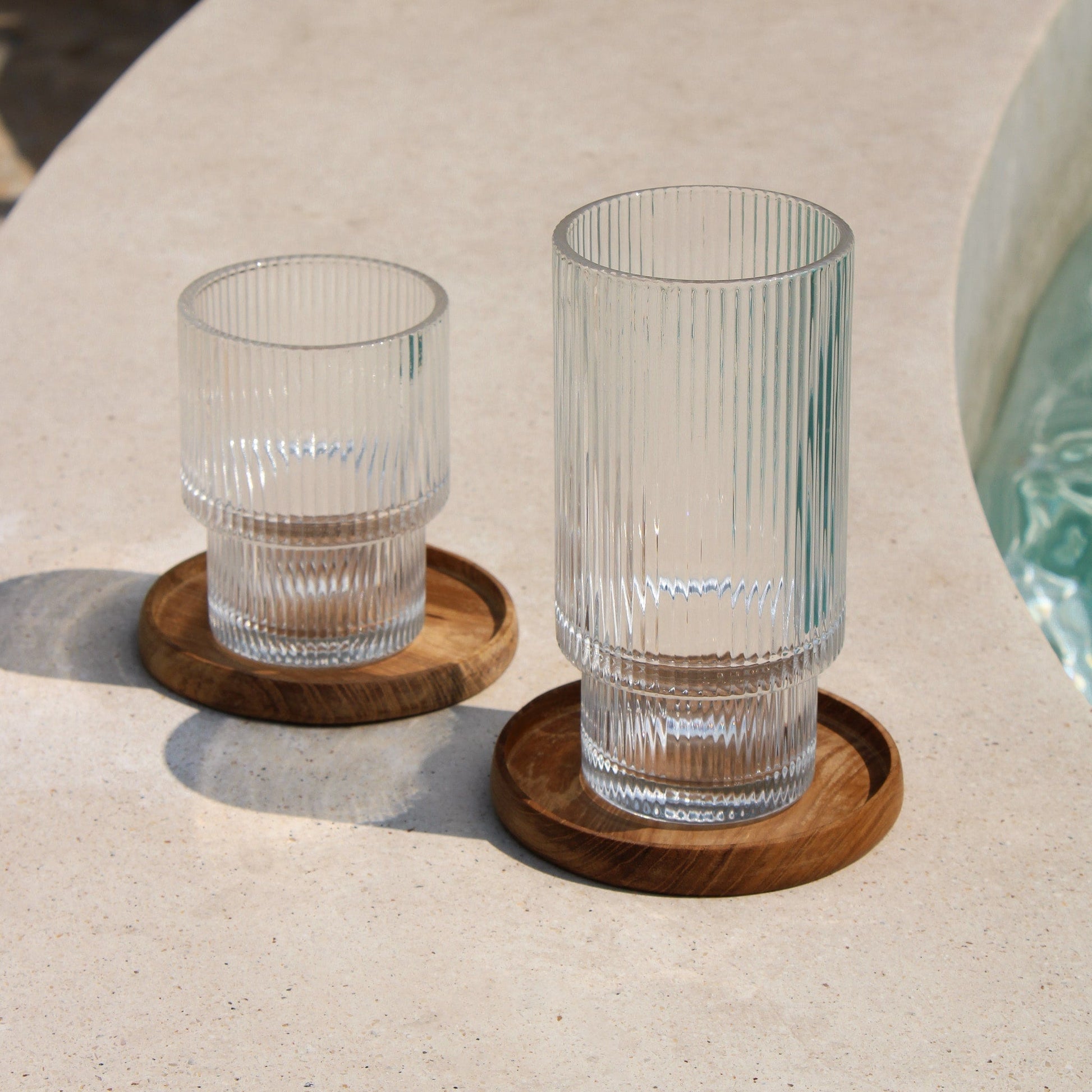 Melayani Teak Wooden Coasters