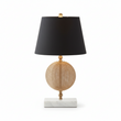 Melora Round Gold Finish Table Lamp