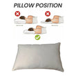 Memory Foam Pillow Medium Luxury Premium Fibre Filling for Superior Comfort and Support