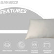 Memory Foam Pillow Medium Luxury Premium Fibre Filling for Superior Comfort and Support