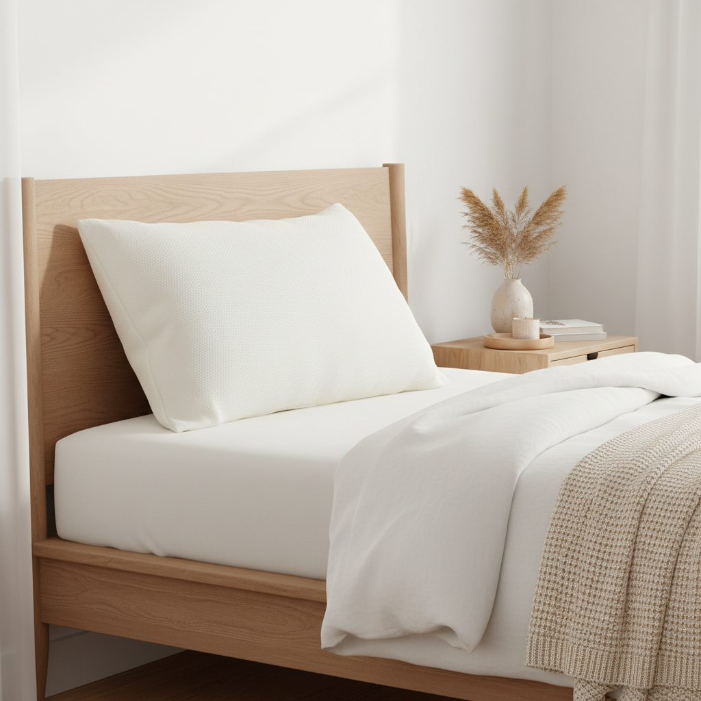 Memory Foam Pillow Medium Luxury Premium Fibre Filling for Superior Comfort and Support