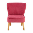 Mia Pink Velvet Kids Chair