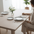 Middag Black And White Dinner Set