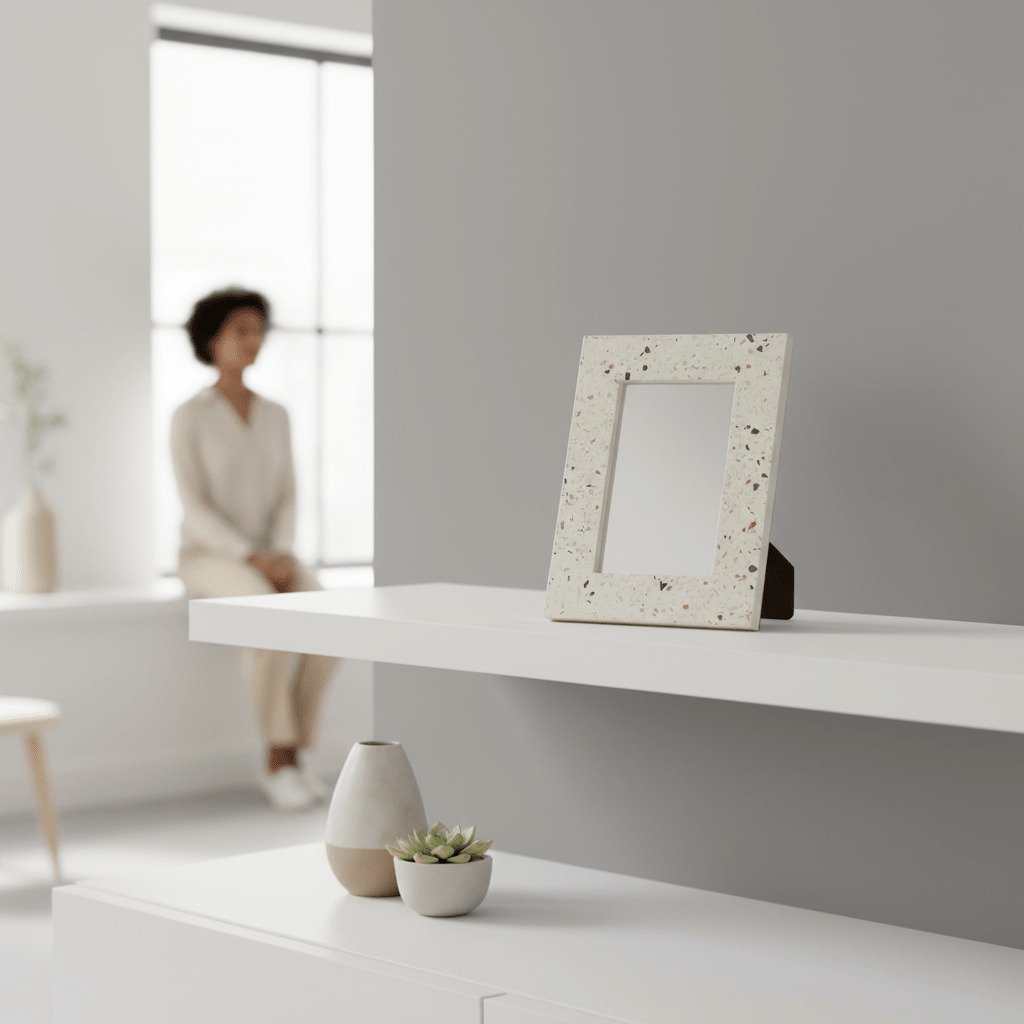 Mimo Small Terrazzo 4In X 6In Photo Frame