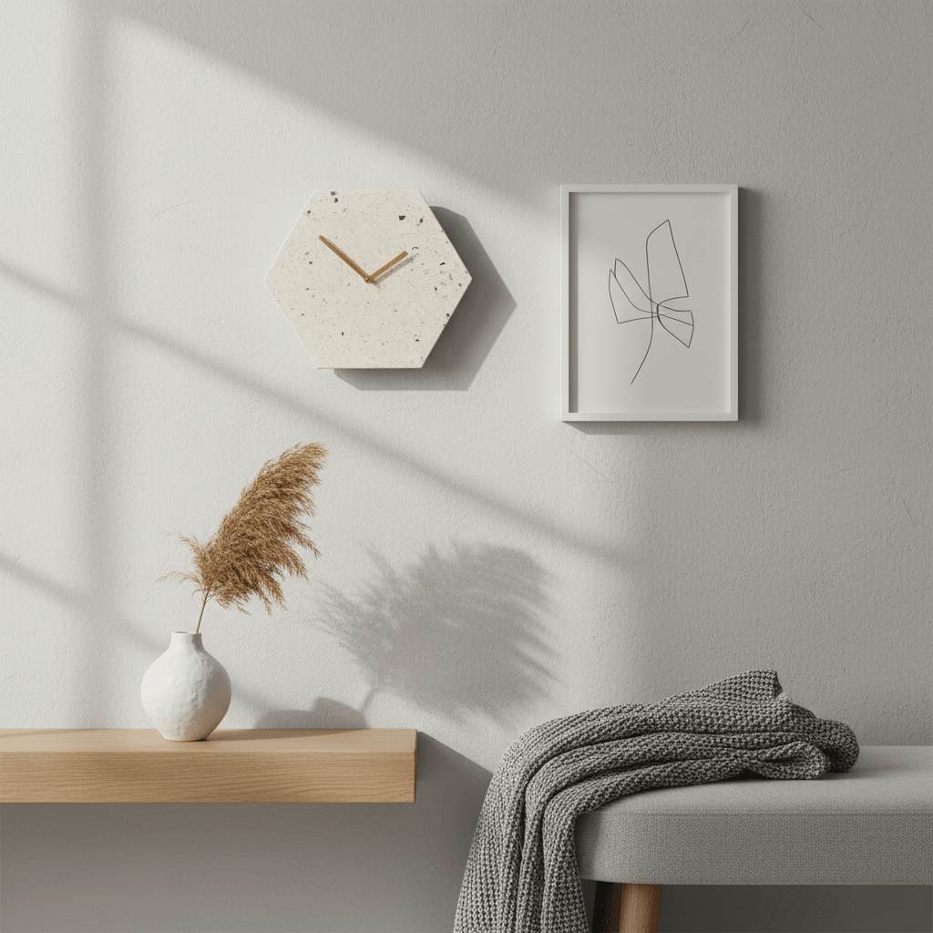 Mimo Terrazzo Clock