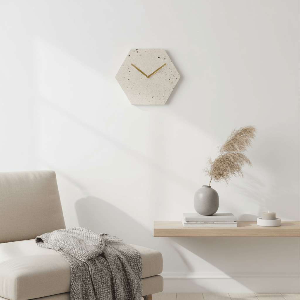 Mimo Terrazzo Clock
