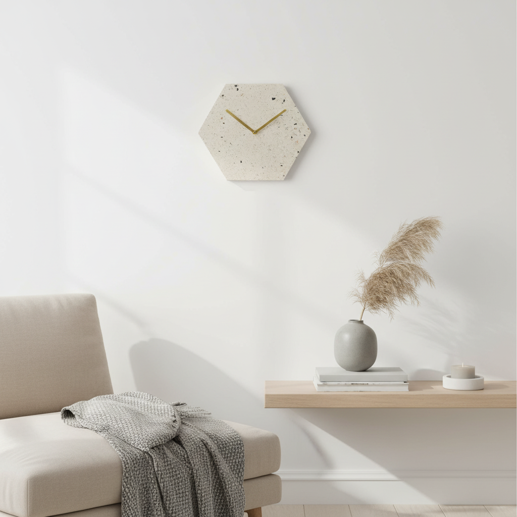 Mimo Terrazzo Clock
