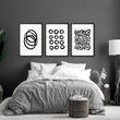 Minimalist Art Wall | Set of 3 wall art prints