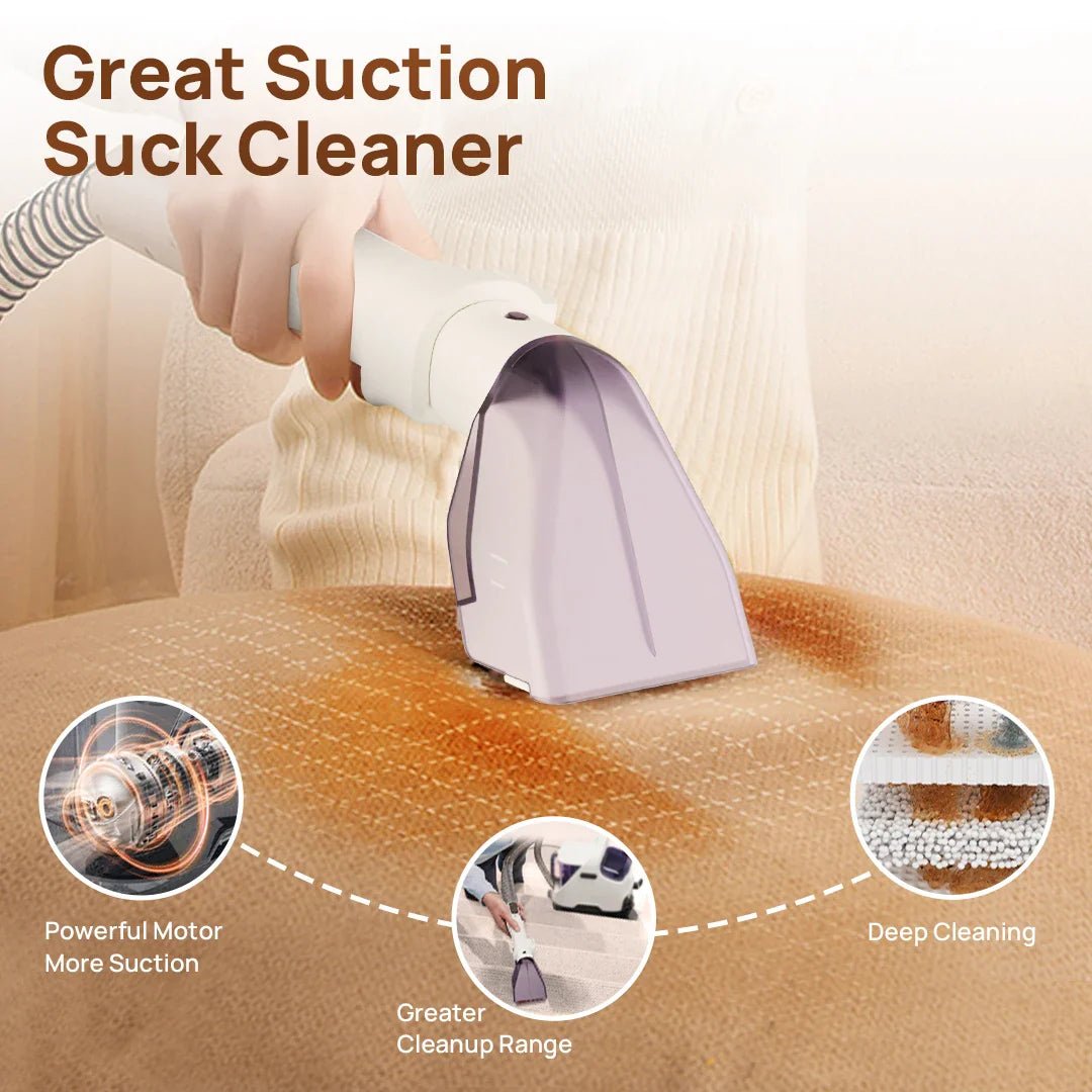 MIUI Multi - Purpose Portable Carpet Cleaner Upholstery Cleaner Machine Deep - Cleaning Shampooer for Home Use