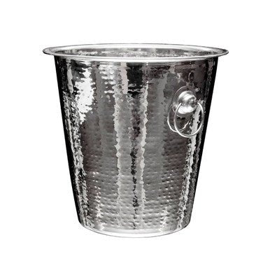 Mixology Hammered Effect Stainless Steel Champagne Bucket