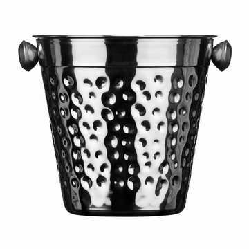 Mixology Hammered Effect Stainless Steel Ice Bucket