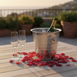 Mixology Hammered Effect Champagne Bucket