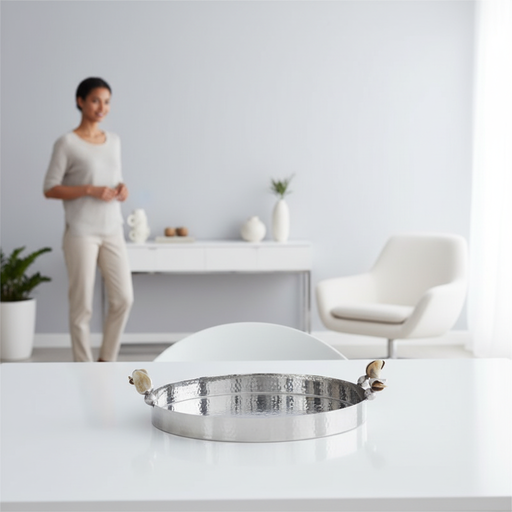 Mixology Haven Horn Handle Tray