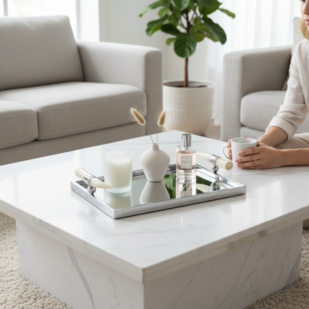 Mixology Herne Mirrored Tray