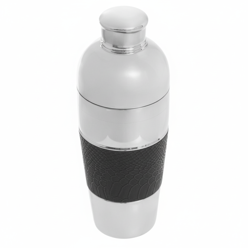 Mixology Silver Finish Cocktail Shaker