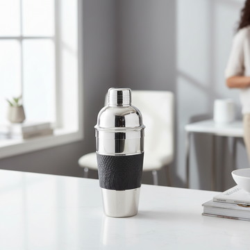 Mixology Silver Finish Cocktail Shaker