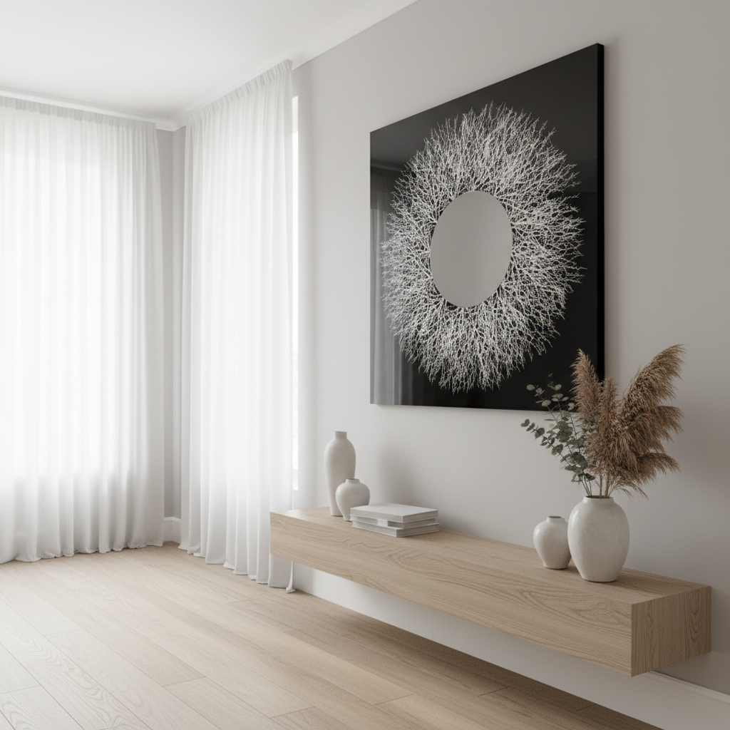Modello Abstract Mirrored Wall Art