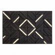 Modello Black Wood Carving Wall Art