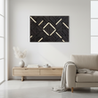 Modello Black Wood Carving Wall Art