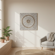 Modello Silver Wood Carving Wall Art
