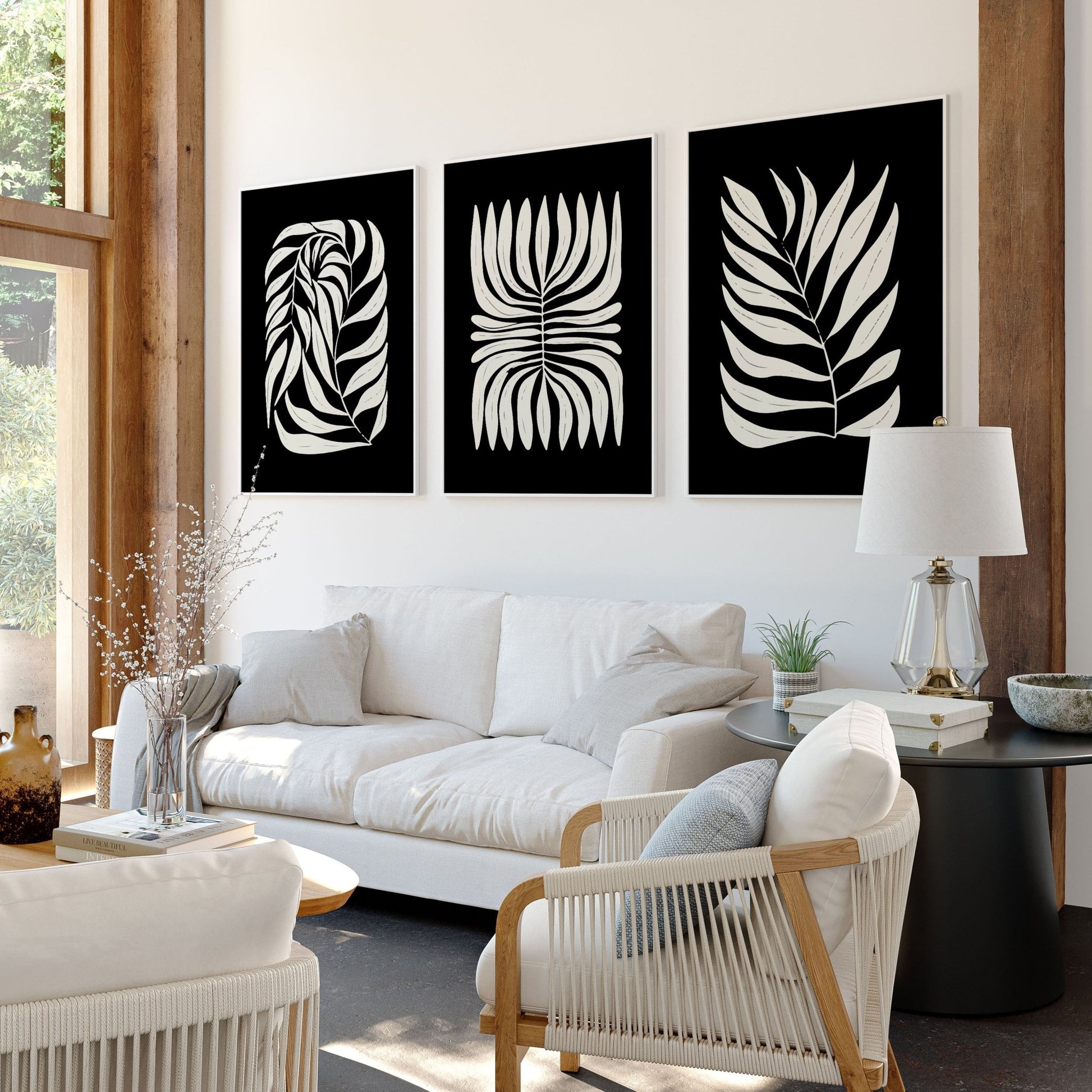 Modern Art Wall Decor | Set of 3 wall art prints