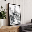 Modern Artwork For Living Room | Set of 2 Asian Inspired Wall art Prints