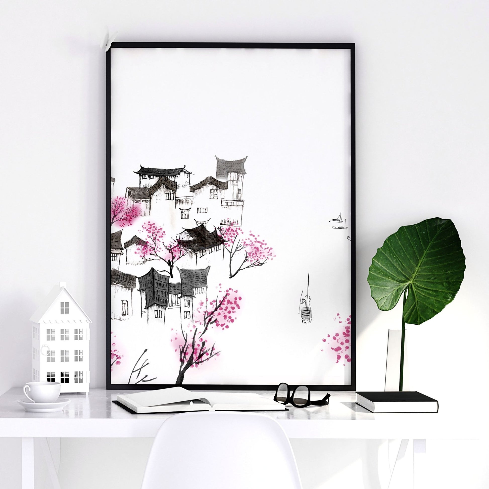 Modern Japanese Art | Set of 3 wall art prints