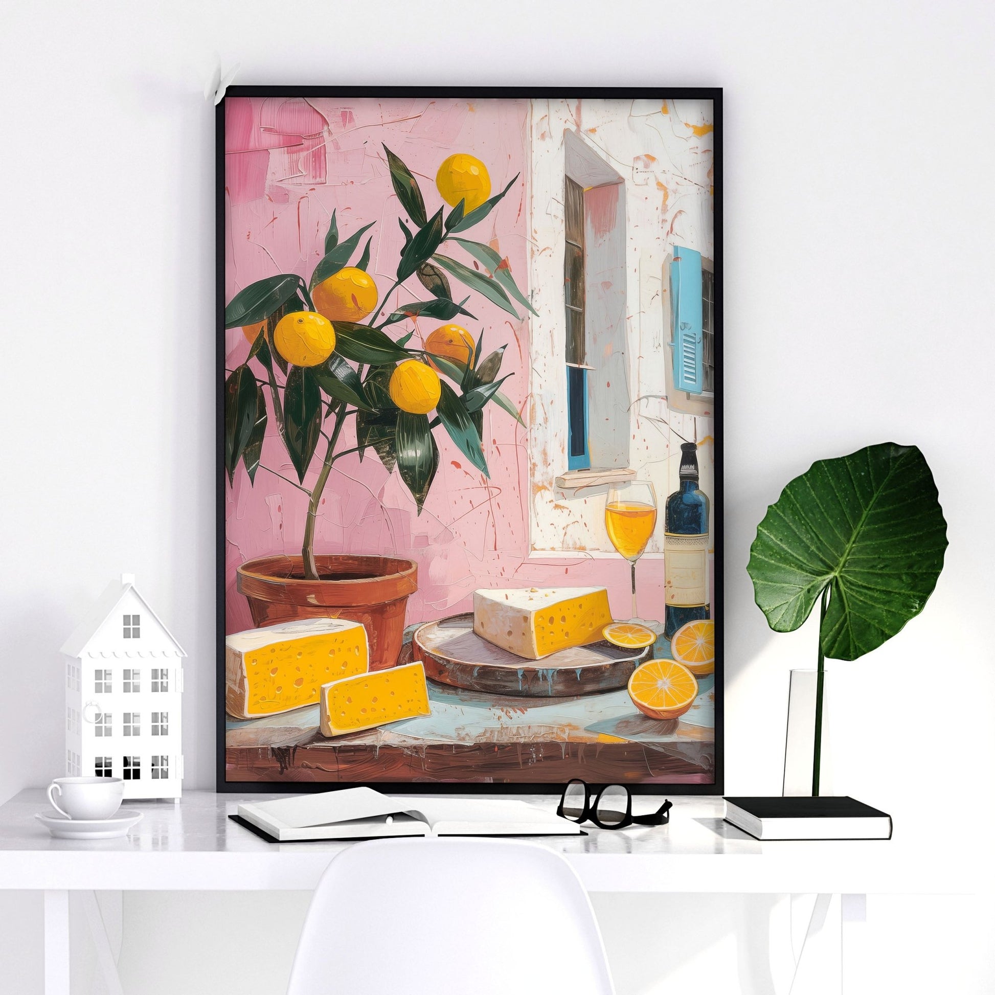 Modern office wall decor | Set of 3 Italian Lifestyle Wall art Prints