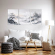 Modern Pictures For Living Room | Set of 3 Asian Inspired Wall art Prints