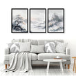 Modern Pictures For Living Room | Set of 3 Asian Inspired Wall art Prints