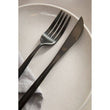 Modern Retro 16 Piece Matte Black Cutlery Set