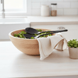 Modern Retro Matt Black 2 Piece Salad Servers