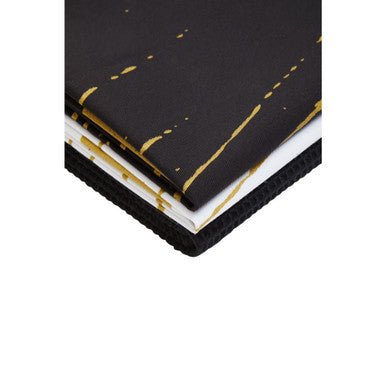 Modern Retro Set Of 3 Flash Dash Tea Towels