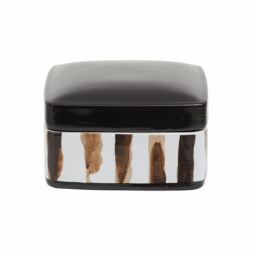 Mona Small Ceramic Trinket Box