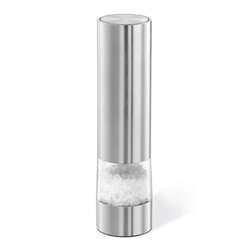 Monino Premium Electric Salt & Spice Mill - Brushed Stainless Steel