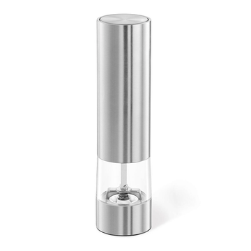 Monino Premium Electric Salt & Spice Mill - Brushed Stainless Steel