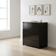 Moritz Black High Gloss 4 Drawer Chest