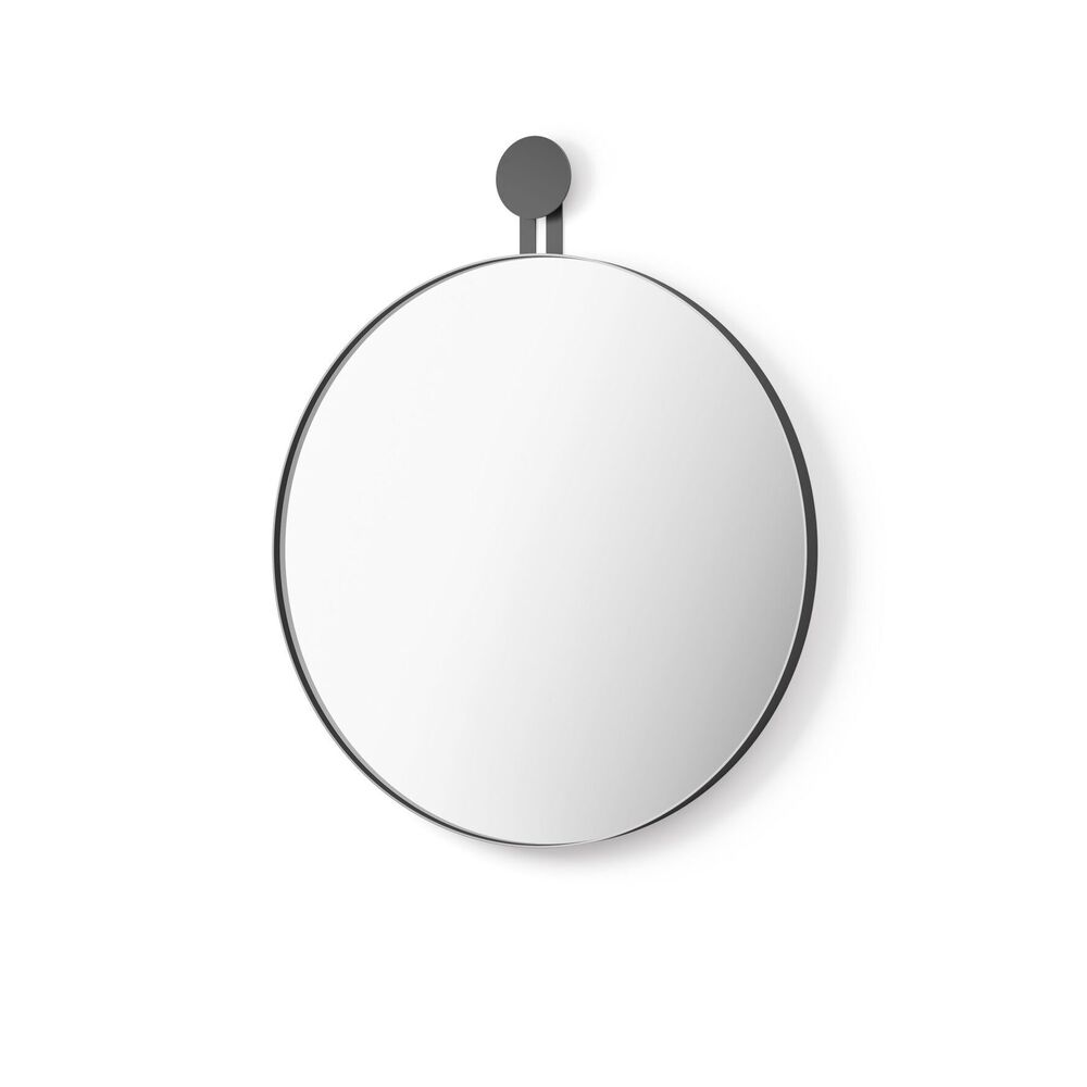 Morma Premium Black Wall Mirror - Contemporary 50cm Design