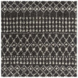 Moroccan Dark Grey Shaggy Rug | 1040