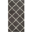Moroccan Dark Grey Shaggy Rug | 540