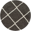 Moroccan Dark Grey Shaggy Rug | 540