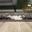 Moroccan Dark Grey Shaggy Rug | 540