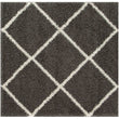 Moroccan Dark Grey Shaggy Rug | 540