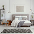 Moroccan Dark Grey Shaggy Rug | 640