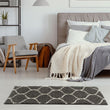 Moroccan Dark Grey Shaggy Rug | 640