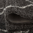 Moroccan Dark Grey Shaggy Rug | 840