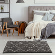 Moroccan Dark Grey Shaggy Rug | 840